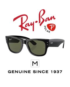 Oryginalne okulary przeciwsłoneczne > Ray-Ban 0840S · Mega Wayfarer 901/58 Polar