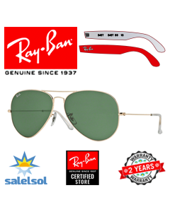 2x oryginalne wymienne zauszniki > Ray-Ban 3025