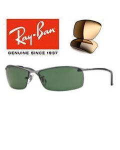 2x oryginalne soczewki zamienne > Ray-Ban 3183 (kompatybilne 3179 - 3187 - 3186)