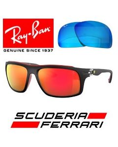 2x oryginalne soczewki wymienne > Ray-Ban 4364-M Ferrari