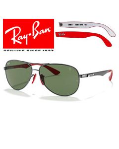 2x oryginalne wymienne zauszniki > Ray-Ban 8313-M Ferrari
