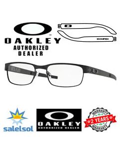 2x Oryginalne wymienne zauszniki Oakley Vista OX 5038 - metalowa płytka