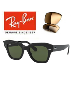 2x Oryginalne Soczewki Wymienne > Ray-Ban 2186 · State Street