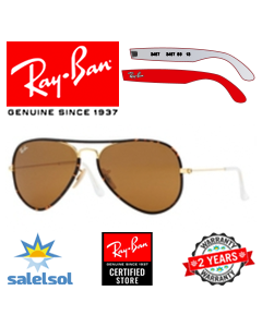 2x Oryginalne Zauszniki > Ray-Ban 3025JM