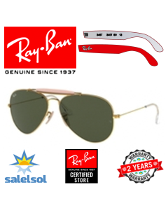 2x Oryginalne Zauszniki > Ray-Ban 3029 · Outdoorsman