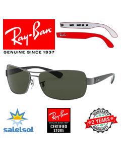 2x Oryginalne Zauszniki > Ray-Ban 3379